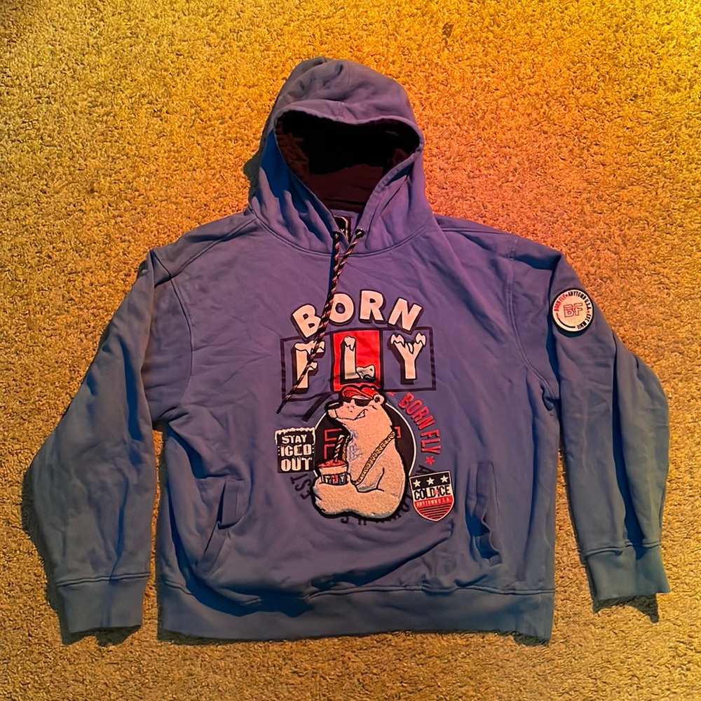 Men’s Born Fly Ice Hoodie